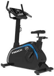 French Fitness UB200 Commercial Upright Bike - Angled View