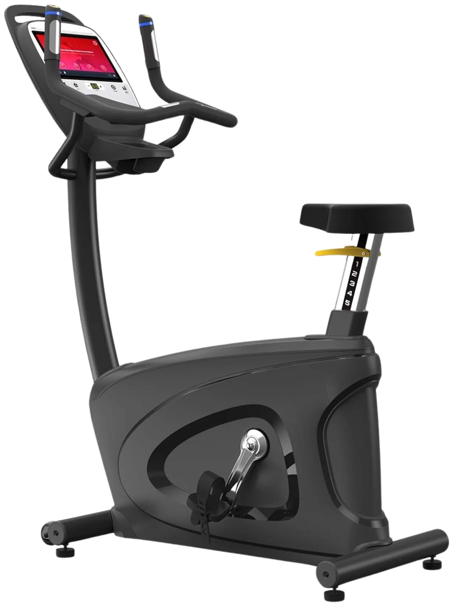 French Fitness UB420T Commercial Upright Bike w/10" Touch Console (New)