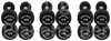 French Fitness Urethane Round Pro Style Dumbbell V2 Set, 105-130 lbs (New)