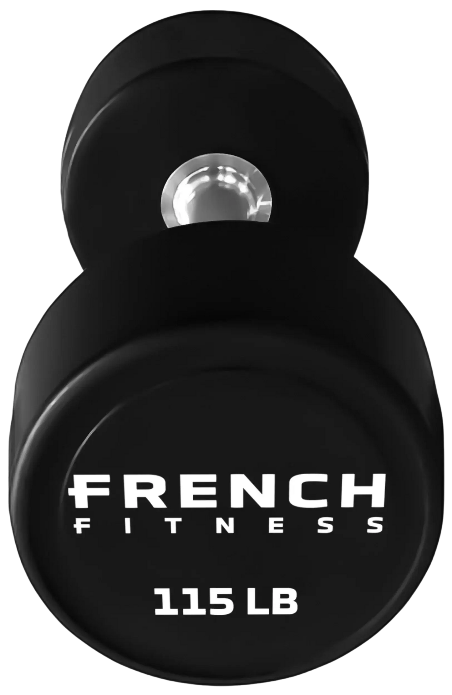 French Fitness Urethane Round Pro Style Dumbbell V2 115 lbs - Single (New)