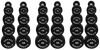 French Fitness Urethane Round Pro Style Dumbbell Set, 5-60 lbs (New)