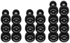 French Fitness Urethane Round Pro Style Dumbbell Set, 55-100 lbs (New)