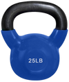French Fitness Vinyl Kettlebell 25 lbs (New)