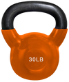 French Fitness Vinyl Kettlebell 30 lbs (New)