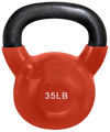 French Fitness Vinyl Kettlebell 35 lbs (New)