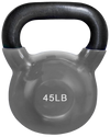 French Fitness Vinyl Kettlebell 45 lbs (New)