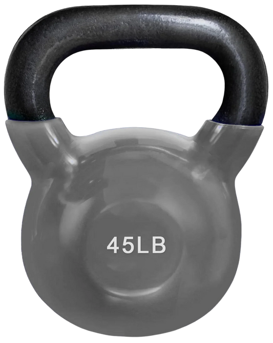 French Fitness Vinyl Kettlebell 45 lbs (New)