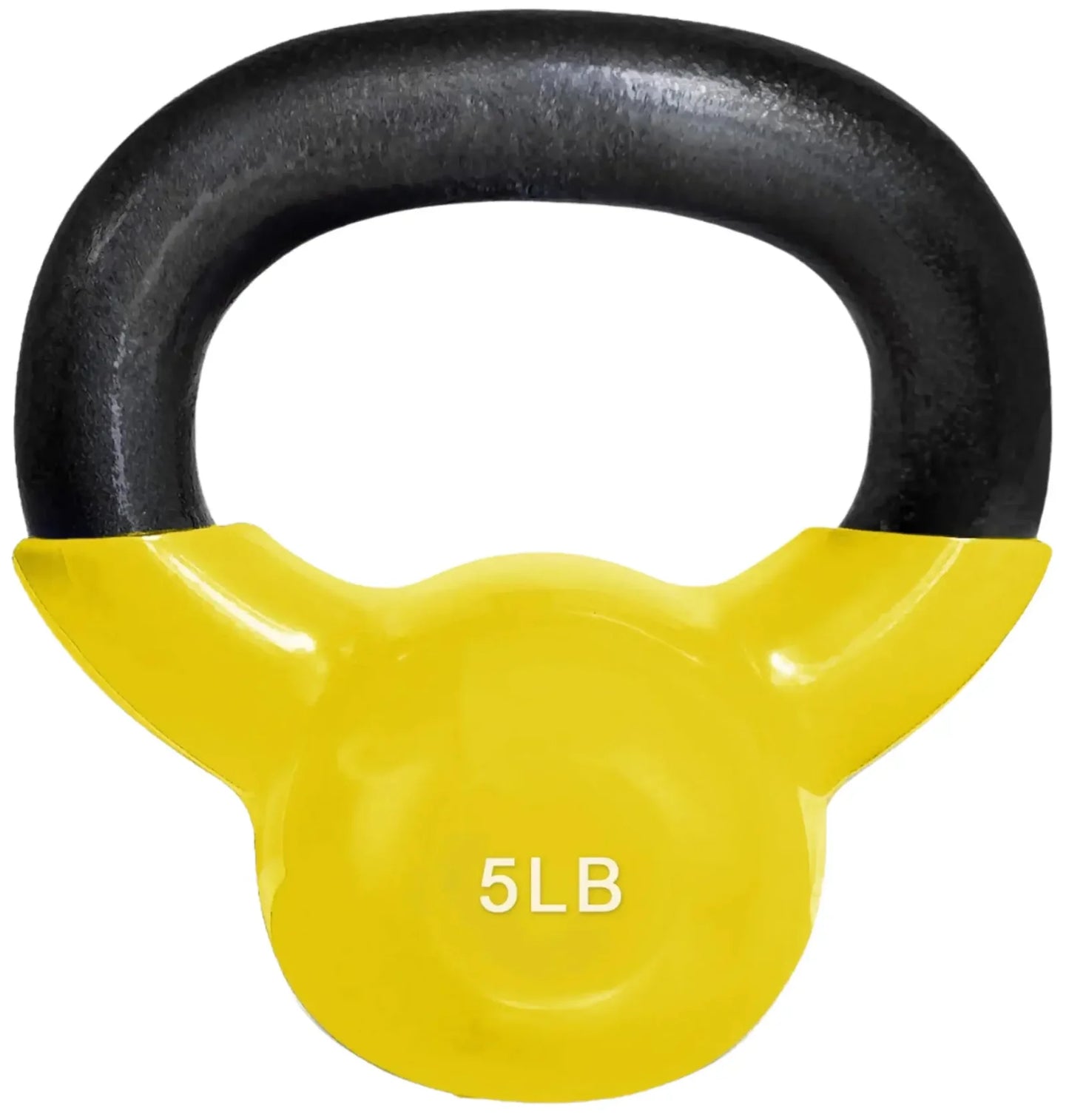 French Fitness Vinyl Kettlebell Set 5-30 lbs (New)