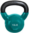 French Fitness Vinyl Kettlebell Set 5-50 lbs (New)