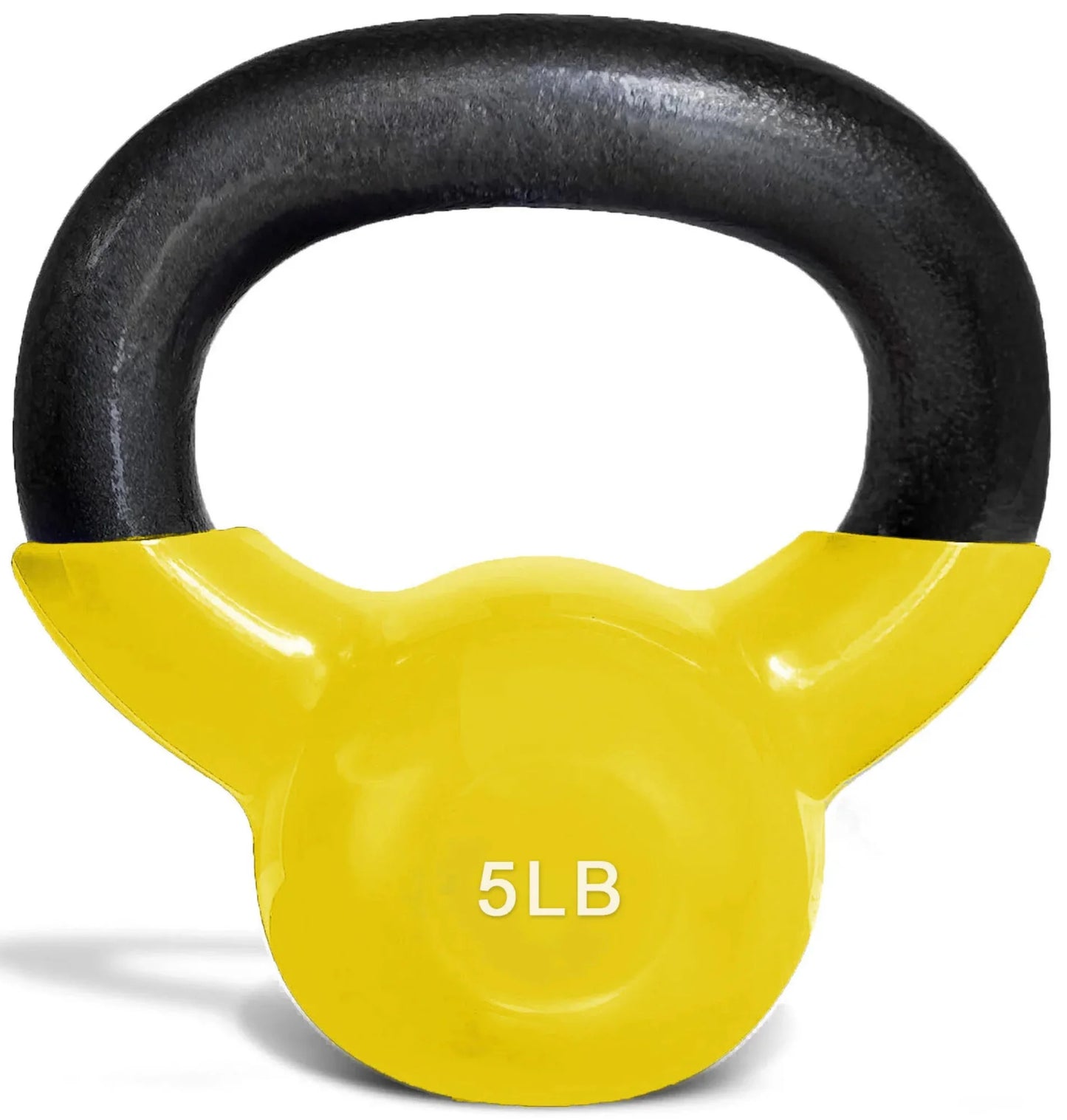 French Fitness Vinyl Kettlebell Set 5-30 lbs (New)