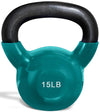French Fitness Vinyl Kettlebell Set 5-30 lbs (New)