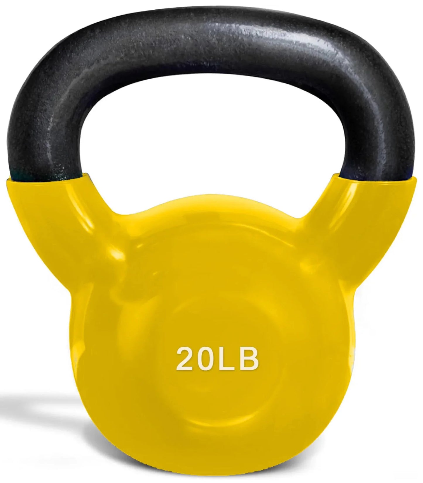 French Fitness Vinyl Kettlebell Set 5-30 lbs (New)
