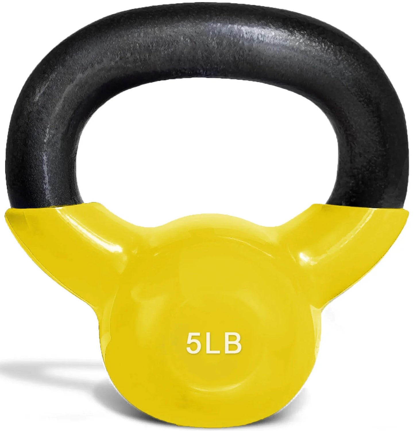 French Fitness Vinyl Kettlebell Set 5-60 lbs (New)