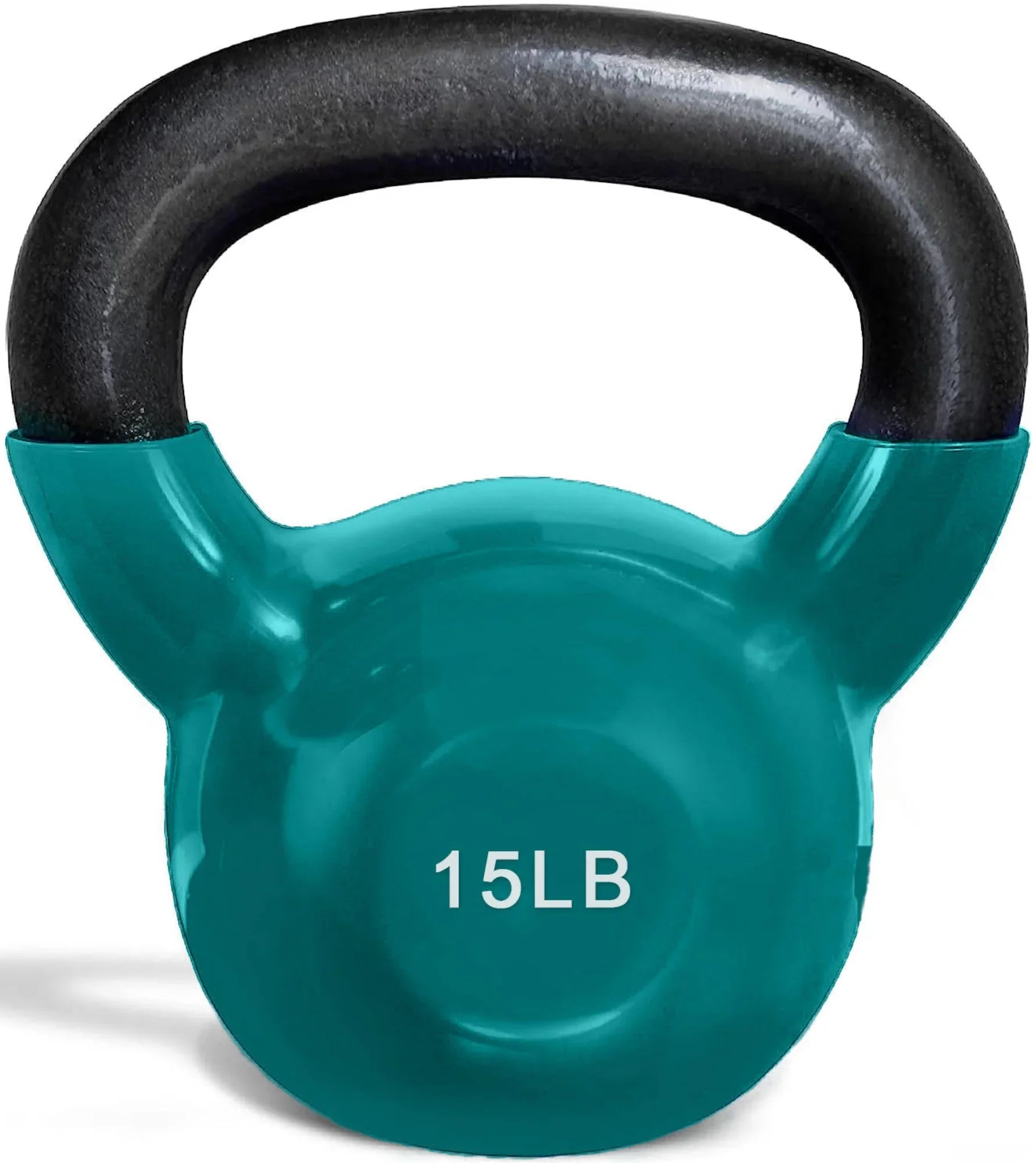 French Fitness Vinyl Kettlebell Set 5-60 lbs (New)