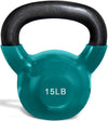 French Fitness Vinyl Kettlebell Set 5-60 lbs (New)