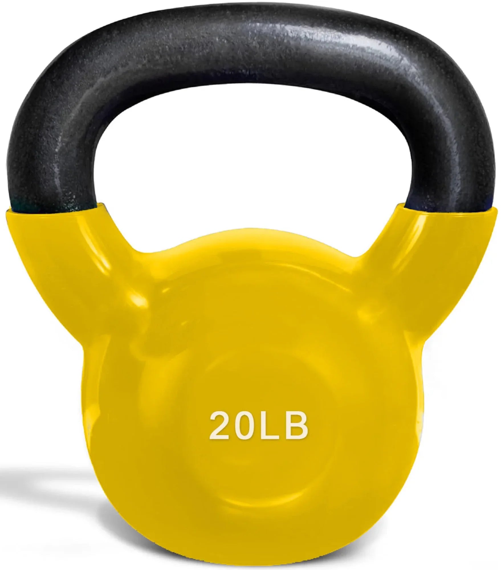French Fitness Vinyl Kettlebell Set 5-60 lbs (New)