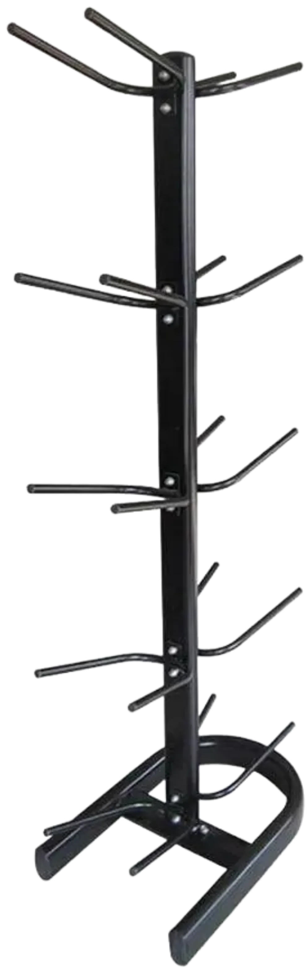 French Fitness 10 Ball Vertical Medicine, Wall & Slam Rack (New)