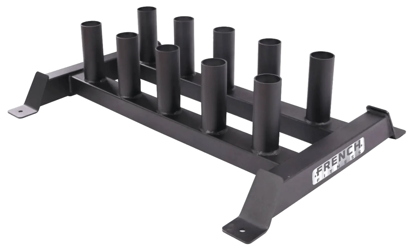 French Fitness Vertical Olympic 10 Bar Rack Holder (New)