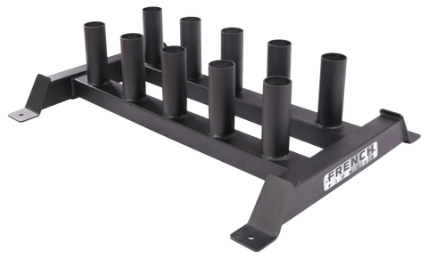 French Fitness Vertical Olympic 10 Bar Rack Holder (New)