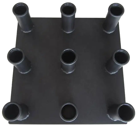 French Fitness Vertical Olympic 9 Bar Rack Holder (New)