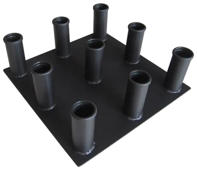 French Fitness Vertical Olympic 9 Bar Rack Holder (New)