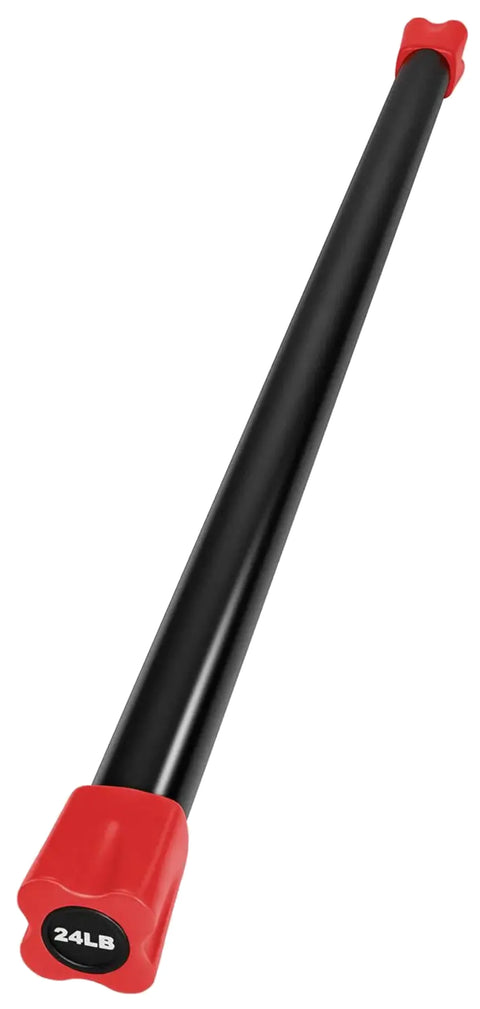 French Fitness Weighted Body Fitness Bar Set of 11 (New)