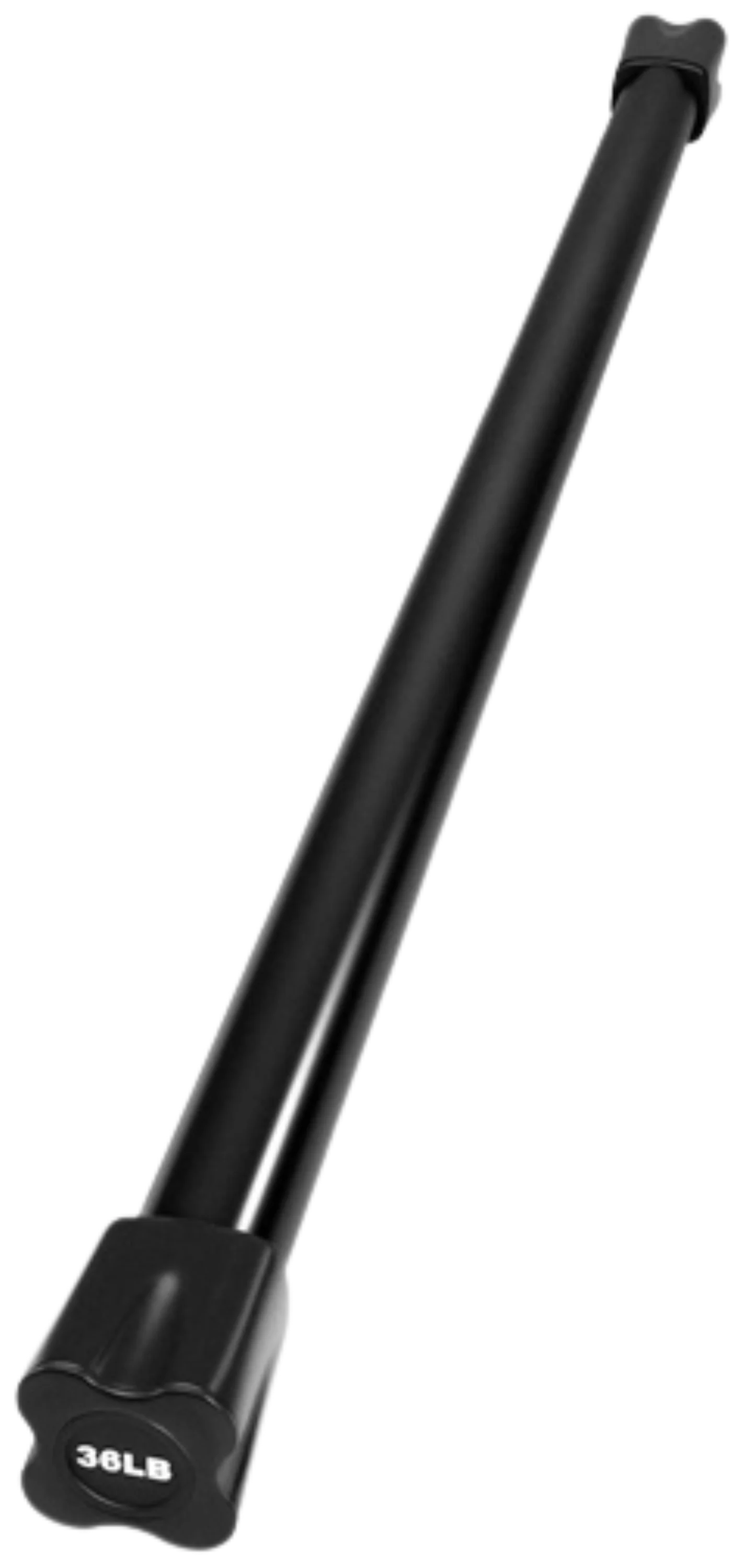 French Fitness Weighted Body Fitness Bar 36 lbs - Black (New)