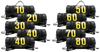 French Fitness WPSB460 Weighted Power Sand Bag Set - 460 lb (New)