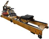 French Fitness WR80 Water Rowing Rower Machine w/Resistance