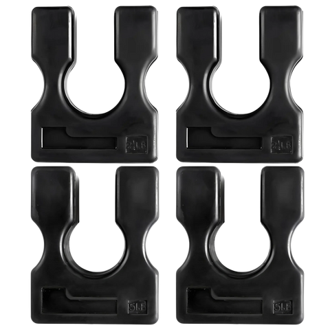 French Fitness 4-Piece Weight Stack Plate Adapter Set (2×2.5 lb + 2×5 lb) (New)