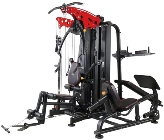 French Fitness X12 4 Station Functional Trainer & Home Gym System (New)