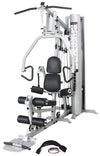 French Fitness X4 Functional Gym System w/Leg Press - Silver (New)