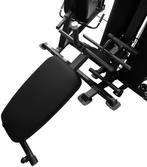 French Fitness Ab Bench - Black Attachment (New)