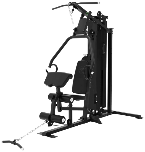 French Fitness X8 Multi Station Gym System - Black (New)