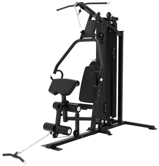 French Fitness X8 Multi Station Gym System - Black (New)