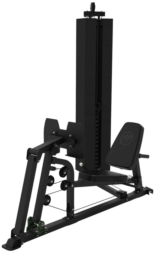 French Fitness X8-LP Leg Press - Black Attachment (New)