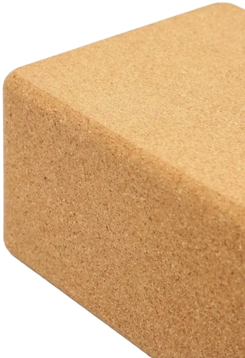 French Fitness 4" Yoga Cork Block (New)