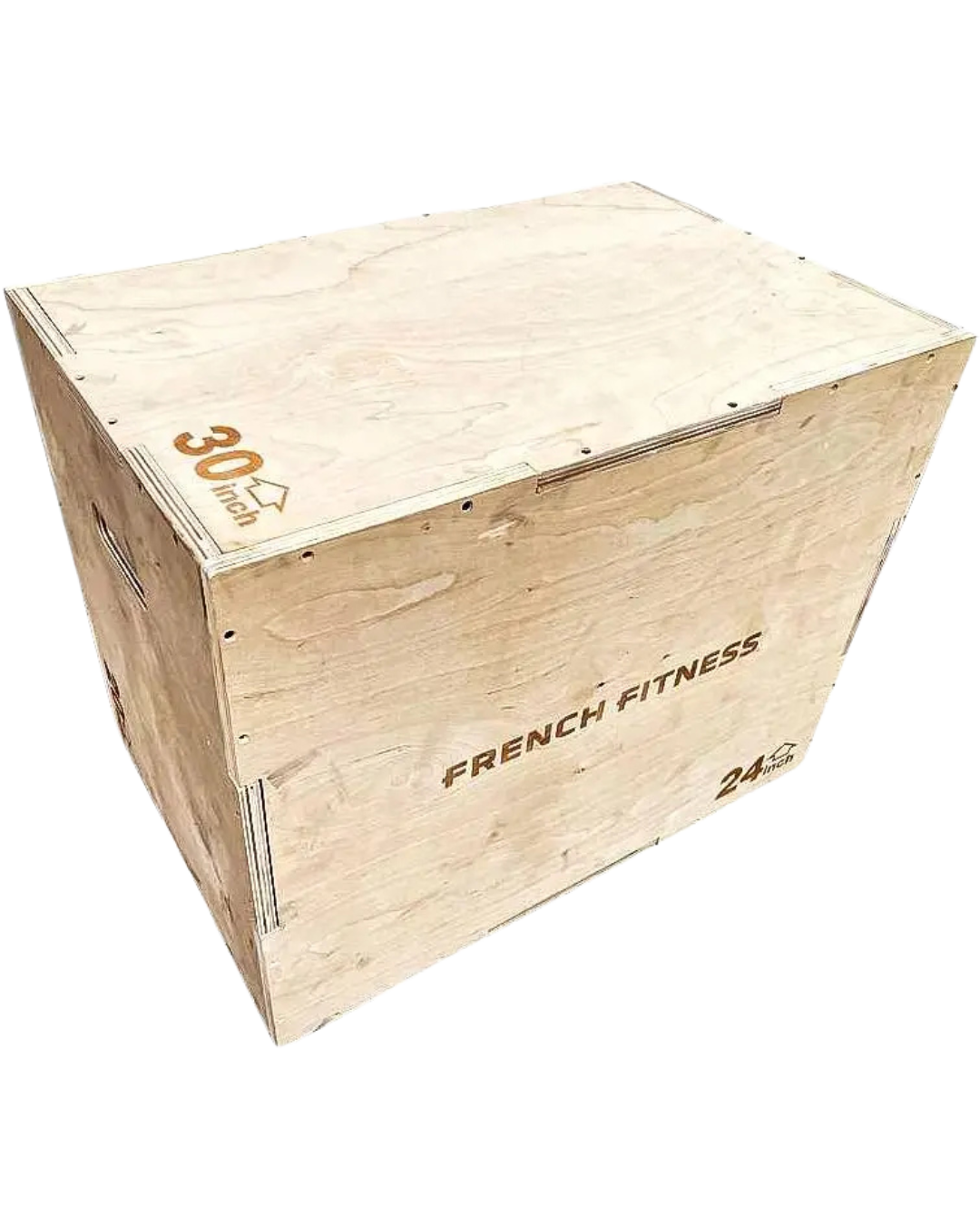 French Fitness 20-24-30 3-In-1 Wooden Plyo Box (New)