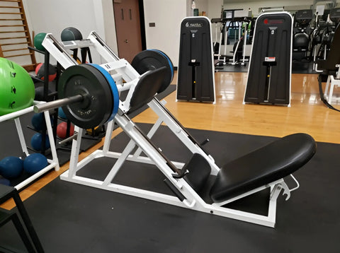 Flex Fitness 45 Degree Leg Press Plate Loaded (Remanufactured) - Side View