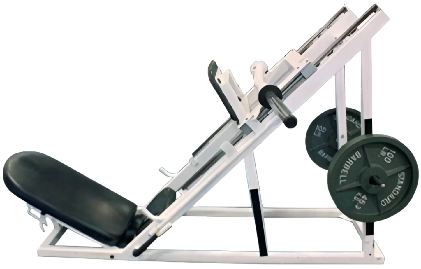 Flex Fitness 45 Degree Leg Press Plate Loaded (Remanufactured) - Side View