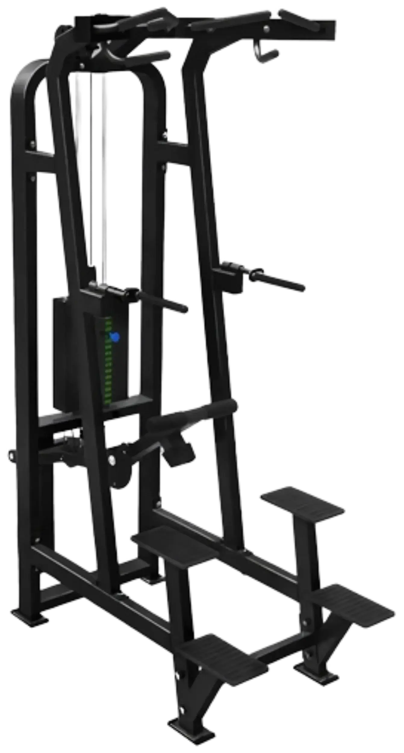 French Fitness - Aspen Standing Dip/Chin Assist (New) - Angled View