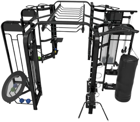 French Fitness FFB Black 360XL Energy Group Training System (New) Image