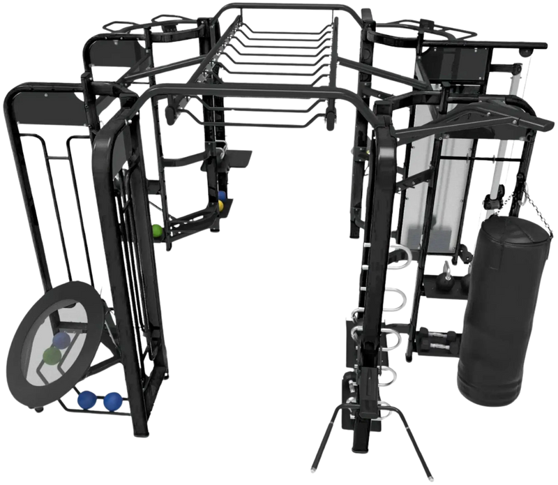 French Fitness FFB Black 360XL Energy Group Training System (New) Image