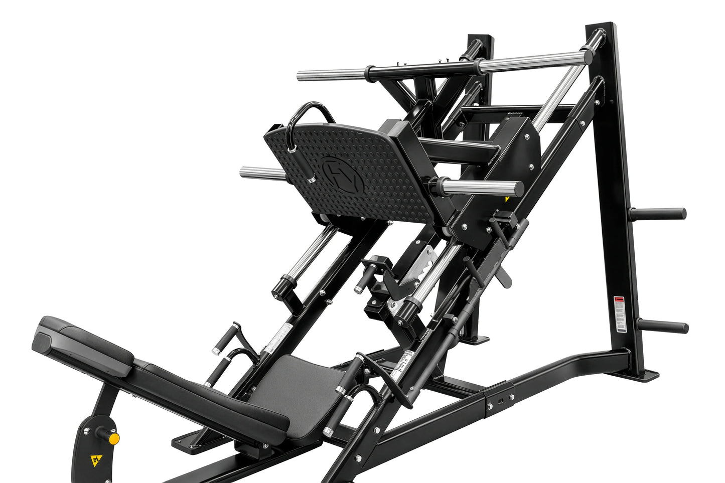French Fitness FFB Black 45 Degree Linear Leg Press (New) - Angled View