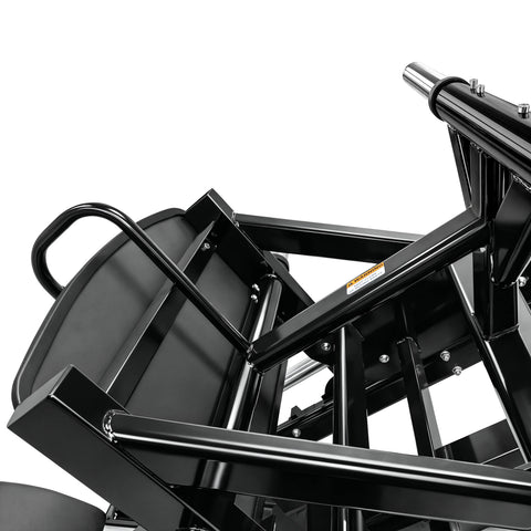 French Fitness FFB Black 45 Degree Linear Leg Press (New) - Close-Up View