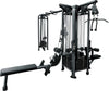 French Fitness FFB Black 5 Stack Multi Jungle Gym (New)