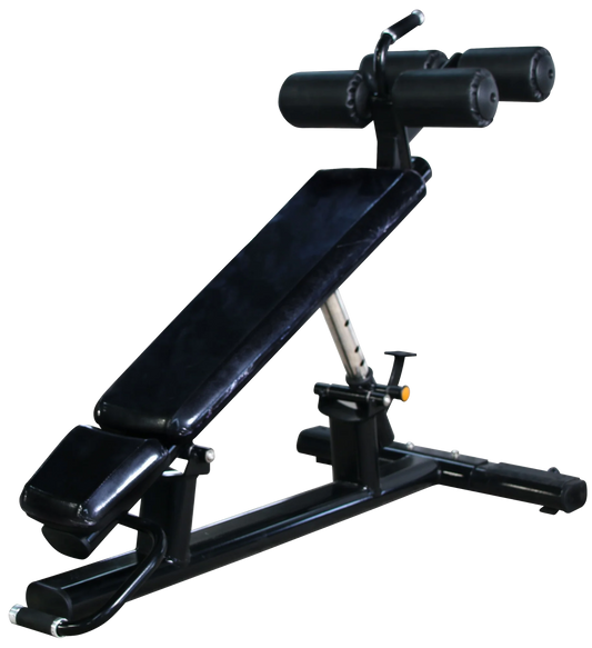 French Fitness FFB Black Abdominal / Adj Decline Bench (New)