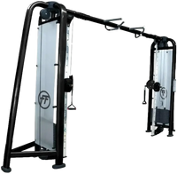 French Fitness FFB Black Adjustable Cable Crossover