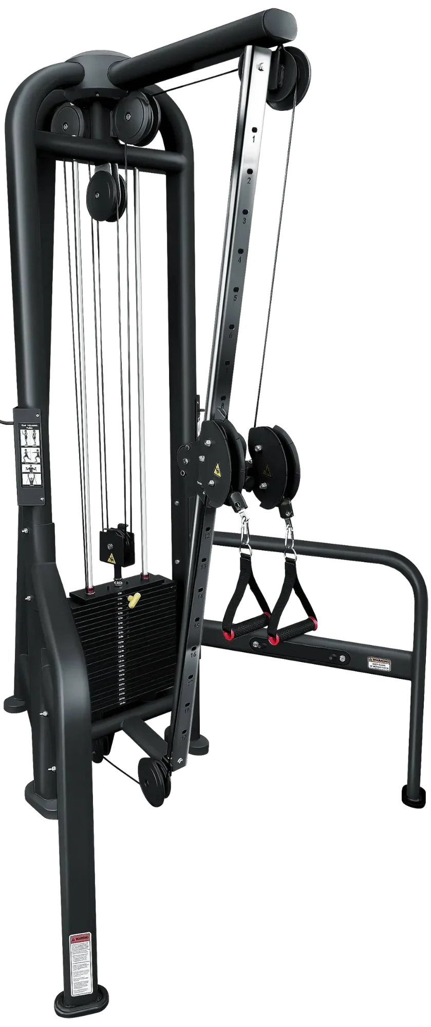 French Fitness FFB Black Cable Column (New)