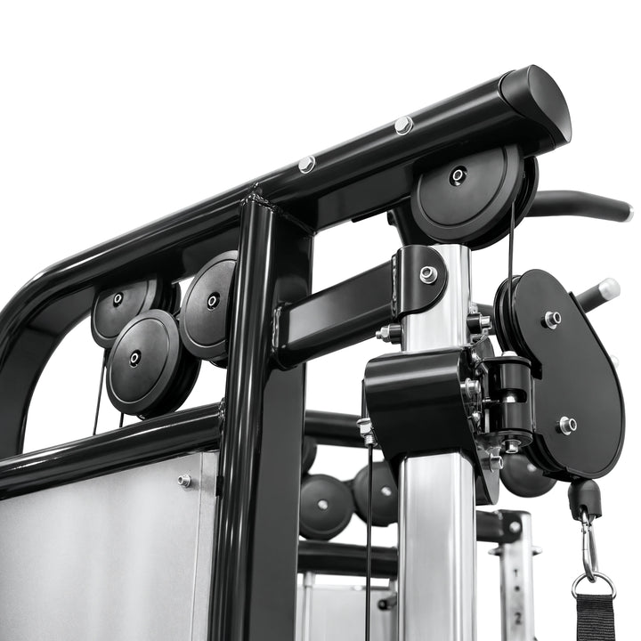 Dual Adjustable Pulley | French Fitness FFB Black